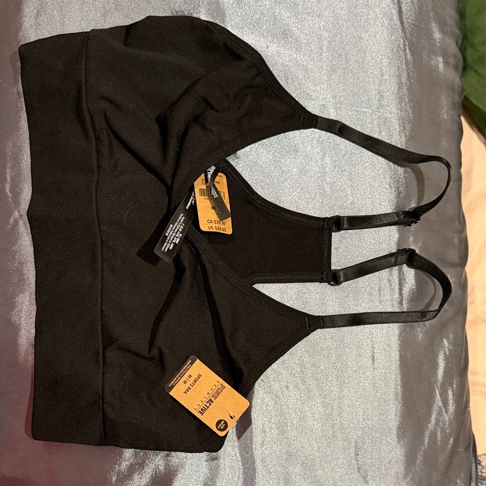 Sports Bra Pink Active blk adjustable-strap victoria’s Secret